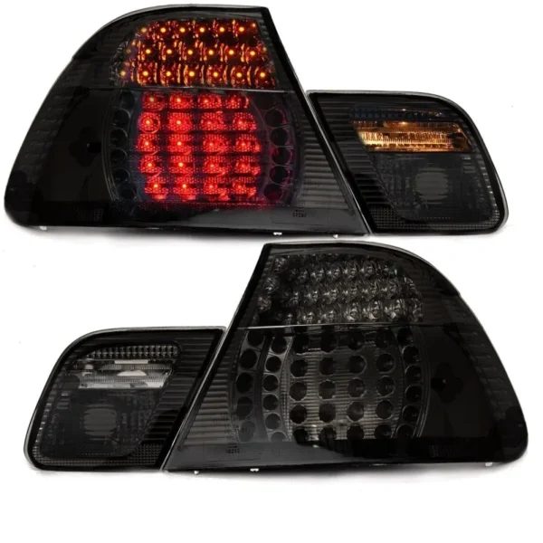 baklyktor Bmw E46 Coupe Sats led 99-03 (Välj en produktvariant: Helsvart)